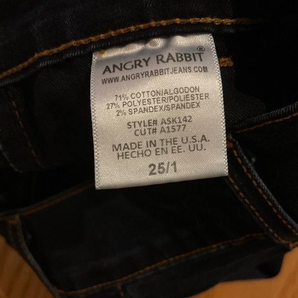 SOLD Dark Wash High Waisted Skinny Jeans - Picture 2 of 4